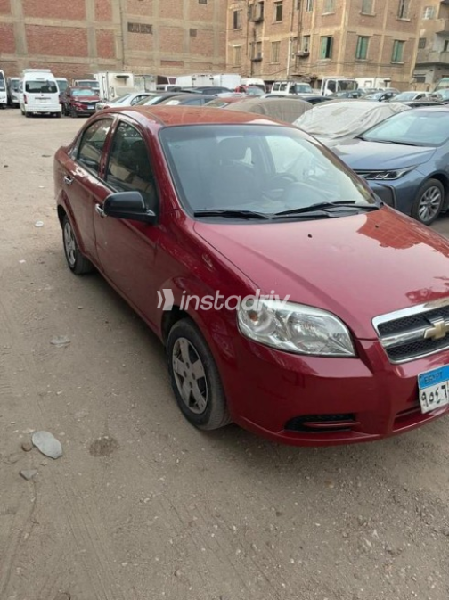 Chevrolet Aveo 2011 Red Manual Used for Sale in Greater Cairo ( Cairo + Giza) - 5