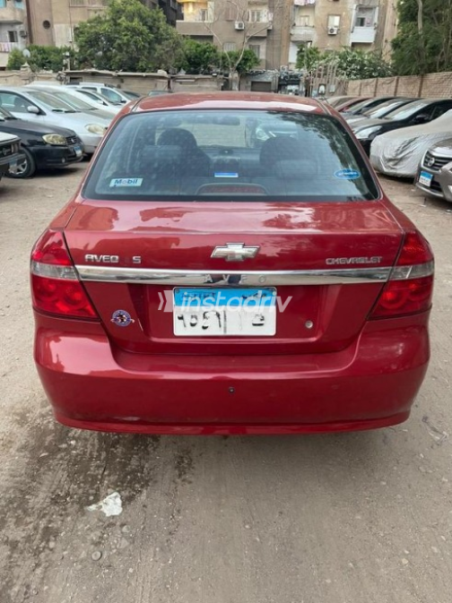 Chevrolet Aveo 2011 Red Manual Used for Sale in Greater Cairo ( Cairo + Giza) - 7