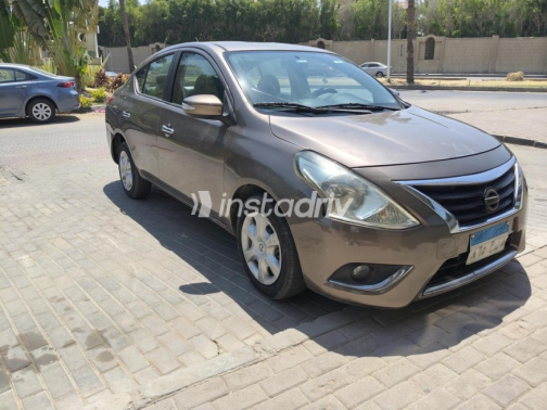 Nissan Sunny 2019 White Automatic Used for Sale in Greater Cairo ( Cairo + Giza) - 1
