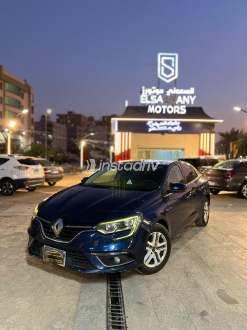 رينو ميجان 2019 أزرق غامق أوتوماتيك مستعملة للبيع في مدينة نصر - 7