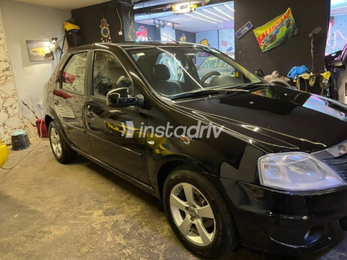 Renault Logan 2010 Black Manual Used for Sale in Alexandria - 3