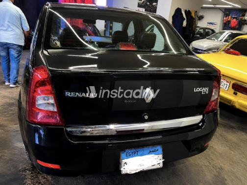 Renault Logan 2010 Black Manual Used for Sale in Alexandria - 4