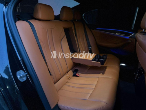 BMW 520 2018 Black Automatic Used for Sale in Nasr city - 5