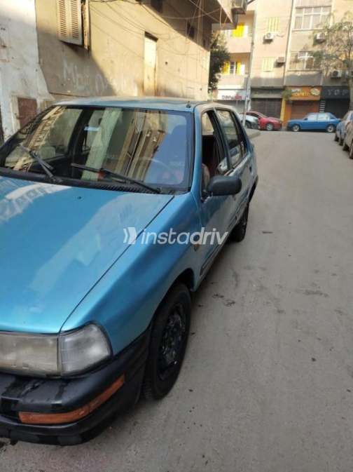Daihatsu Charade 1991 Turquoise Automatic Used for Sale in Helwan - 2