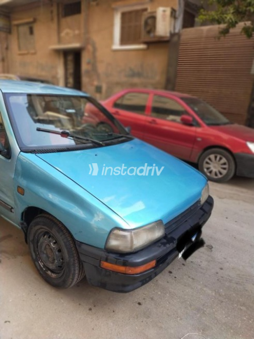 Daihatsu Charade 1991 Turquoise Automatic Used for Sale in Helwan - 3