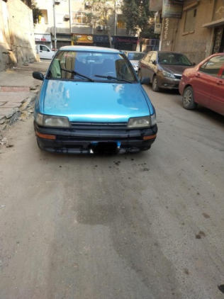 Daihatsu Charade 1991 Turquoise Automatic Used for Sale in Helwan