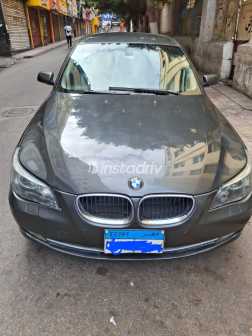 بي ام دبليو 523 2008 رمادي أوتوماتيك مستعملة للبيع في الإسكندرية - 4