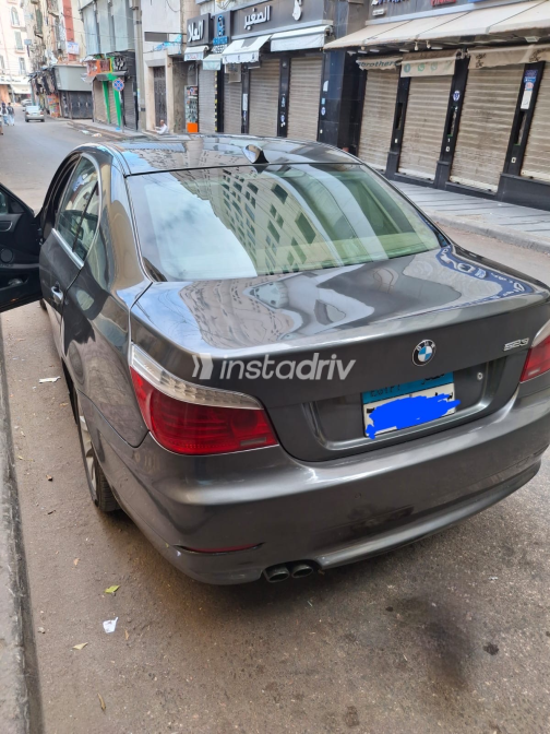 بي ام دبليو 523 2008 رمادي أوتوماتيك مستعملة للبيع في الإسكندرية - 5