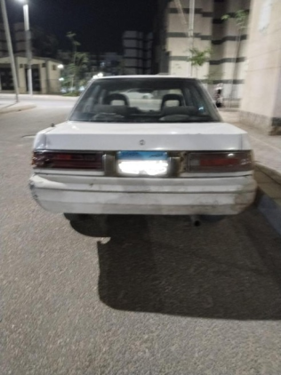 Mitsubishi Galant 1987 White Automatic Used for Sale in Qalyubia