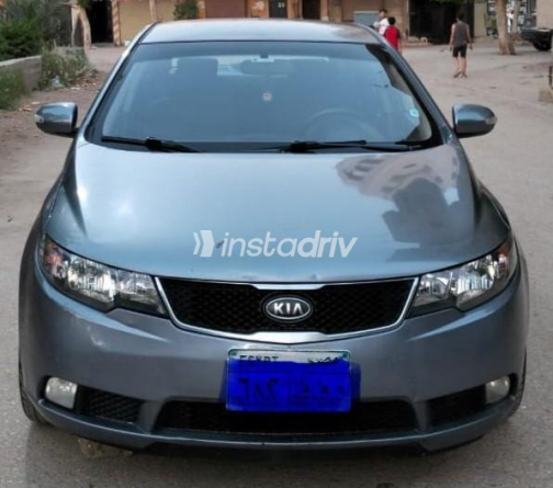 Kia Cerato 2010 Blue Automatic Used for Sale in Cairo - 1