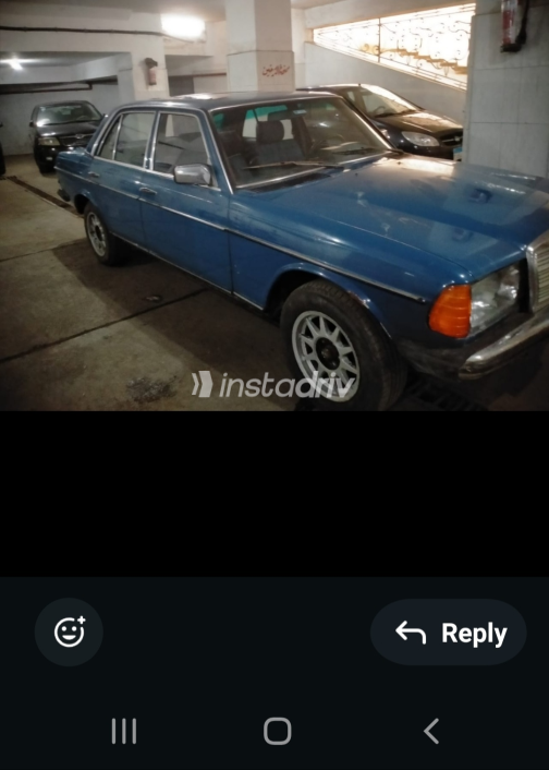 مرسيدس E 200 1982 أزرق أوتوماتيك مستعملة للبيع في الإسكندرية - 3