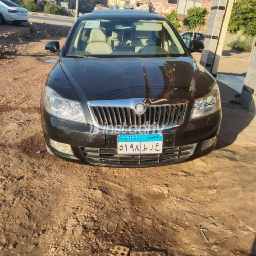 Skoda Octavia 2010 Black Automatic Used for Sale in Tanta - 3