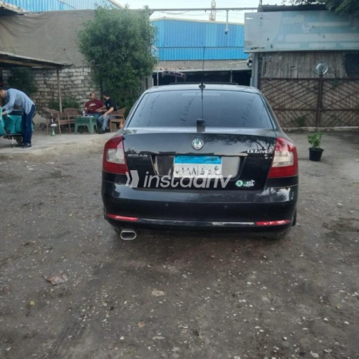 Skoda Octavia 2010 Black Automatic Used for Sale in Tanta - 8