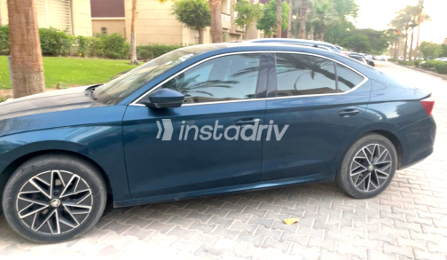 Skoda Octavia 2021 White Automatic Used for Sale in Giza - 2