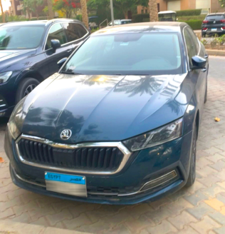 Skoda Octavia 2021 White Automatic Used for Sale in Giza