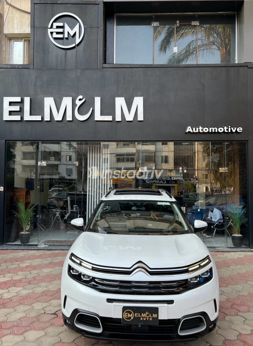Citroën C5 2020 White Automatic Used for Sale in Nasr city - 2
