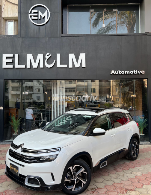 Citroën C5 2020 White Automatic Used for Sale in Nasr city - 7
