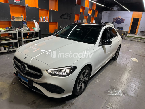 Mercedes C 200 2022 White Automatic Used for Sale in Giza - 4