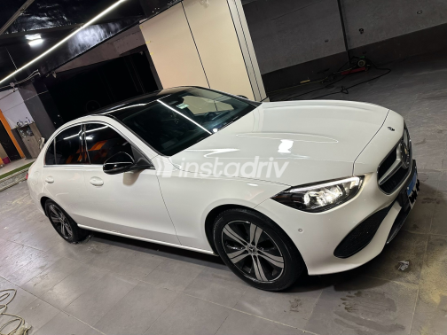 Mercedes C 200 2022 White Automatic Used for Sale in Giza - 5
