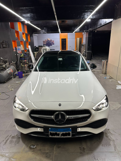 Mercedes C 200 2022 White Automatic Used for Sale in Giza - 6