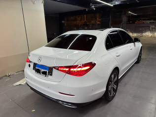 Mercedes C 200 2022 White Automatic Used for Sale in Giza