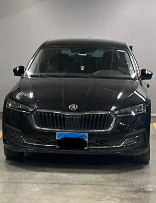 Skoda Octavia 2021 Black Automatic Used for Sale in Giza