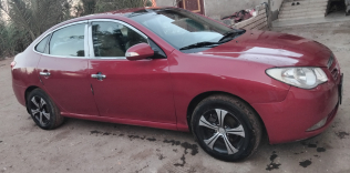 Hyundai Elantra HD 2011 Red Automatic Used for Sale in Abu Hummus