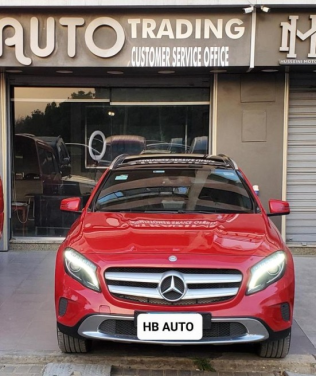 Mercedes GLA 200 2017 Red Automatic Used for Sale in Maadi