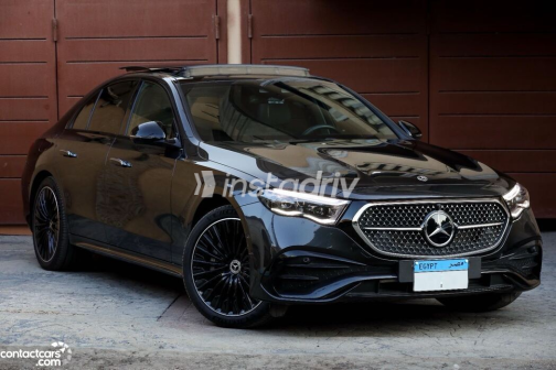 Mercedes E 300 2024 Dark Gray Automatic Used for Sale in Heliopolis - 1