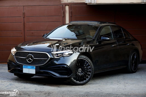 Mercedes E 300 2024 Dark Gray Automatic Used for Sale in Heliopolis - 5