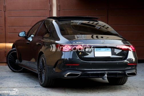 Mercedes E 300 2024 Dark Gray Automatic Used for Sale in Heliopolis - 9