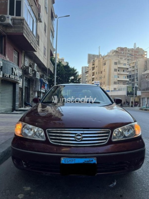 نيسان صنى 2008 أحمر غامق أوتوماتيك مستعملة للبيع في الإسكندرية - 2