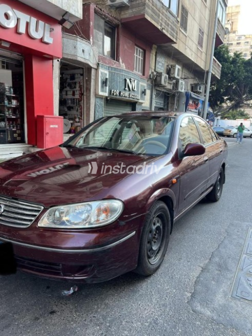 نيسان صنى 2008 أحمر غامق أوتوماتيك مستعملة للبيع في الإسكندرية - 3