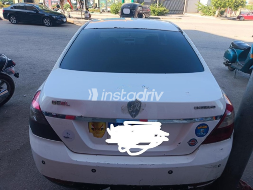 Geely Emgrand 2014 White Manual Used for Sale in El Mahalla - 1