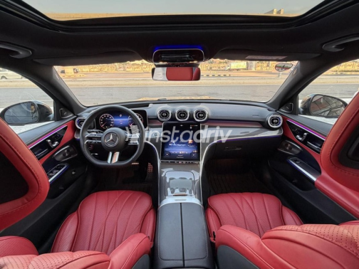 Mercedes C 200 2025 Black Automatic Used for Sale in Sheikh Zayed City - 2