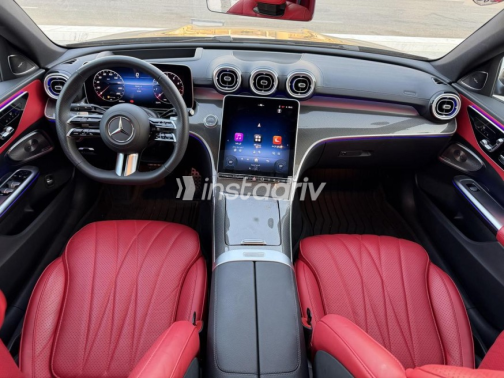 Mercedes C 200 2025 Black Automatic Used for Sale in Sheikh Zayed City - 6