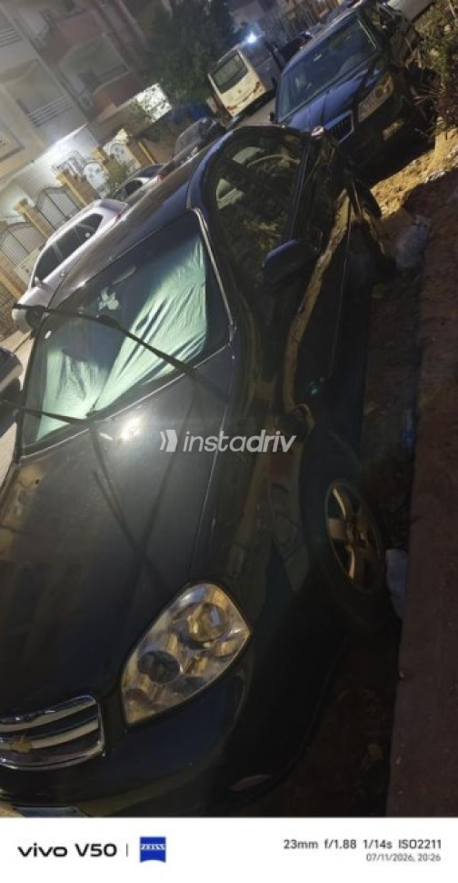 Chevrolet Optra 2008 Black Manual Used for Sale in Cairo - 1