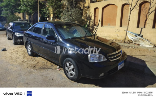 Chevrolet Optra 2008 Black Manual Used for Sale in Cairo - 2