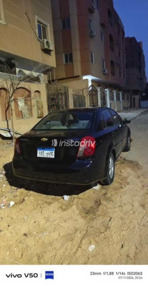 Chevrolet Optra 2008 Black Manual Used for Sale in Cairo - 3