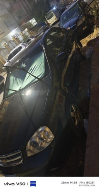 Chevrolet Optra 2008 Black Manual Used for Sale in Cairo