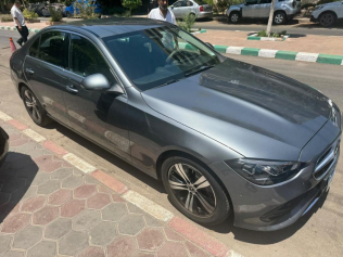 Mercedes C 180 2022 Gray Automatic Used for Sale in Cairo