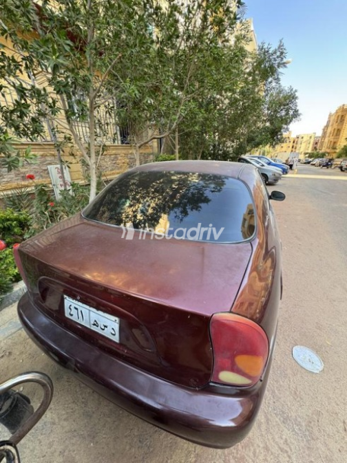 Chevrolet Lanos 2012 Dark Red Manual Used for Sale in Cairo - 3