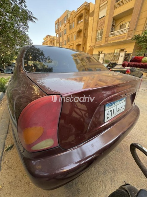 Chevrolet Lanos 2012 Dark Red Manual Used for Sale in Cairo - 4
