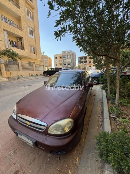 Chevrolet Lanos 2012 Dark Red Manual Used for Sale in Cairo - 7