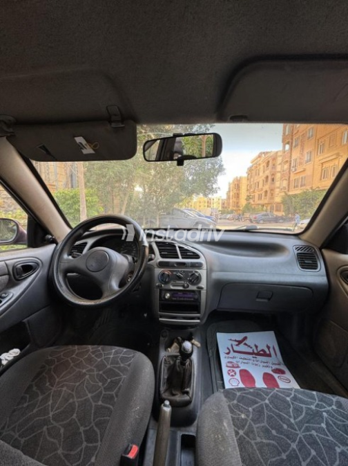 Chevrolet Lanos 2012 Dark Red Manual Used for Sale in Cairo - 10