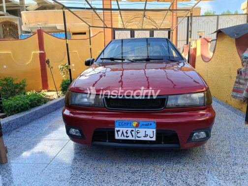 Hyundai Accent 1993 Red Manual Used for Sale in Kafr el-Sheikh - 1