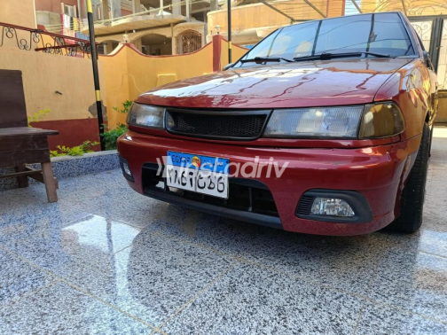 Hyundai Accent 1993 Red Manual Used for Sale in Kafr el-Sheikh - 3