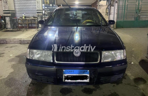 Skoda Octavia 2002 Dark Blue Automatic Used for Sale in Heliopolis - 2