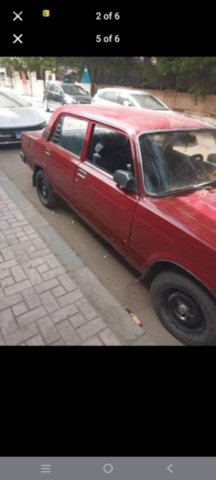 Lada 2105 2002 Dark Red Manual Used for Sale in Alexandria