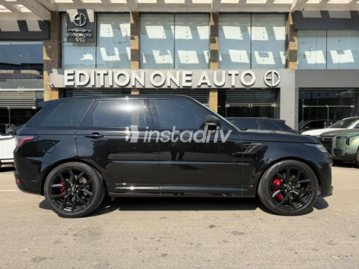 Land Rover Range Rover Sport 2021 Black Automatic Used for Sale in Heliopolis - 2